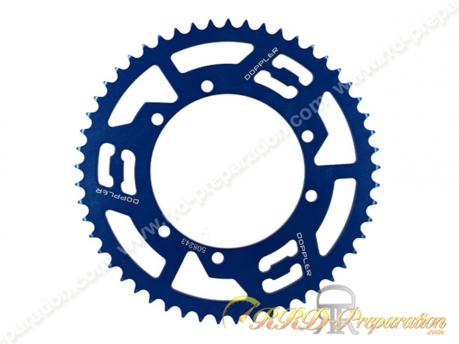 Couronne mécaboite DOPPLER pour SHERCO ENDURO / SM 53 dents (plusieurs coloris disponibles) Couronne mécaboite DOPPLER pour SHERCO ENDURO / SM 53 dents (plusieurs coloris disponibles)