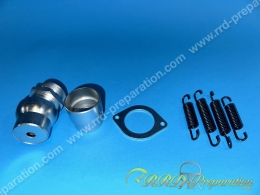 Pot d'échappement DOPPLER ER1 CARBONE MBK 51/AV10 bras oscillant carré