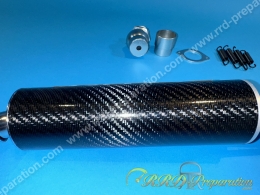 Pot d'échappement DOPPLER ER1 CARBONE MBK 51/AV10 bras oscillant carré