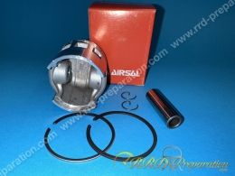 Piston AIRSAL Ø46mm bi-segment luxe pour kit 70 aluminium T3 W liquide Peugeot 103 / fox / wallaroo