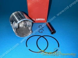 Piston AIRSAL Ø46mm bi-segment pour kit 70 aluminium T6 Peugeot 103 / fox / wallaroo