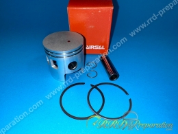 Piston AIRSAL Ø46mm bi-segment pour kit 70 aluminium T3 W air et liquide Peugeot 103 / fox / wallaroo