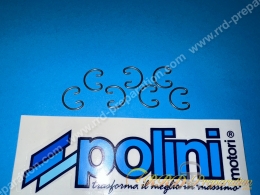 Clips, joncs d'axe de piston POLINI en Ø d' axe 12mm type crabe d.1mm