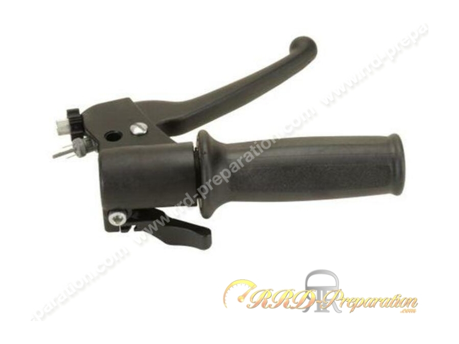 Poignée d’accélérateur Domino type origine complet avec levier de décompresseur pour PEUGEOT 103 SP, MVL et Vogue ancien modèle