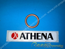 Joint de pot d'échappement rond ATHENA cuivre Ø30mm (à visser) pour MBK 51, Peugeot 103, fox & wallaroo