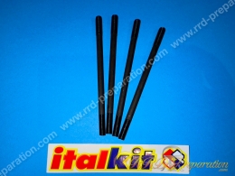 Jeu de 4 goujons M7 X 125mm de cylindre renforcés ITALKIT pour am6, derbi, Peugeot 103, fox et Honda wallaroo