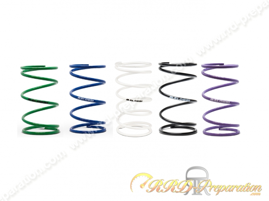 Ressort de poussée MALOSSI MHR couleur au choix pour PEUGEOT ELYSEO, SPEEDFIGHT, PIAGGIO NRG ... Ressort de poussée MALOSSI MHR couleur au choix pour PEUGEOT ELYSEO, SPEEDFIGHT, PIAGGIO NRG ...