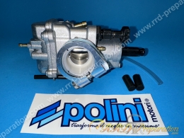 Carburateur POLINI CP 17,5 rigide, starter à levier avec graissage séparé