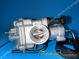 Carburateur POLINI CP EVOLUTION 19 souple, sans graissage séparé, starter à levier