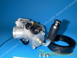 Carburateur POLINI CP EVOLUTION 19 souple, sans graissage séparé, starter à levier