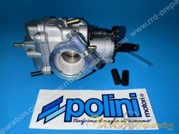 Carburateur POLINI CP 21 rigide, starter à levier avec graissage séparé