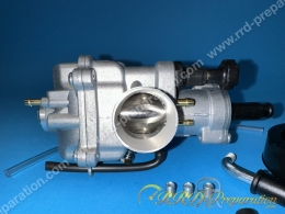 Carburateur POLINI CP EVOLUTION 24 souple, avec graissage séparé, starter à levier