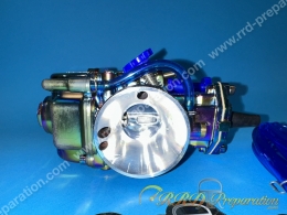 Carburateur P2R TITANIUM PWK 24 avec POWER JET souple starter a levier sans graissage séparé