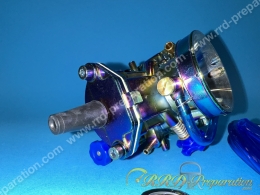 Carburateur P2R TITANIUM PWK 24 avec POWER JET souple starter a levier sans graissage séparé