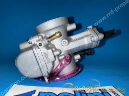 Carburateur POLINI PWK 28 souple starter à levier sans graissage séparé