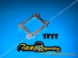 Cale d'adaptation clapets RRD PERFORMANCES pour carters POLINI avec supports sur PEUGEOT 103