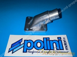 Pipe d' admission POLINI Ø15mm par 19mm (SHA) peugeot 103 SPX, RCX, CLIP, MVX (et MVL Vogue depuis 1995)