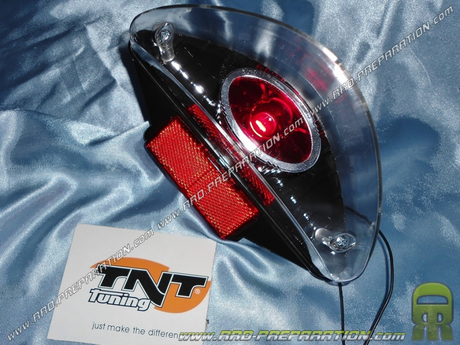 Rear light for scooter MBK NITRO, YAMAHA AEROX and MAGNUM RACING TNT TUNING Lexus Black