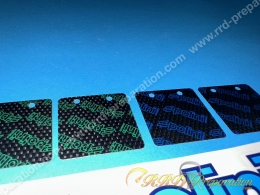 Jeu de 4 lamelles fibre pour clapets POLINI sur scooter moteur minarelli horizontal, minicross...