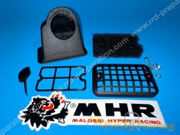 Filtre à air, cornet mousse MALOSSI E12 Microboîte spécial carburateur PHBG