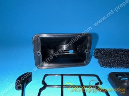 Filtre à air, cornet mousse MALOSSI E12 Microboîte spécial carburateur PHBG