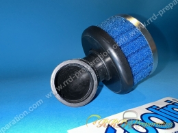 Filtre à air, cornet mousse POLINI aluminium et mousse coudé 90° ( Ø34 et 38mm modèle court ou long au choix)
