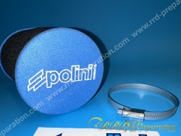 Filtre à air, cornet mousse POLINI BIG EVOLUTION très gros volume conique (Ø de fixation carburateur Ø48mm PWK...)