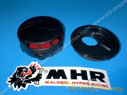 Filtre à air, cornet mousse MALOSSI E3 Long Microboîte fixation pour carburateur Ø32 X 1,25mm spécial PHBG