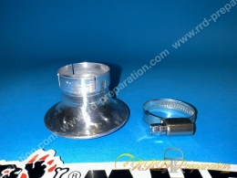 Tulipe d'admission, cornet MALOSSI usiné aluminium pour carburateur