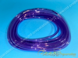 Durite d'essence double couche spéciale SP 95 / 98 / SANS PLOMB ARIETE Ø au choix Violette transparente (50cm)