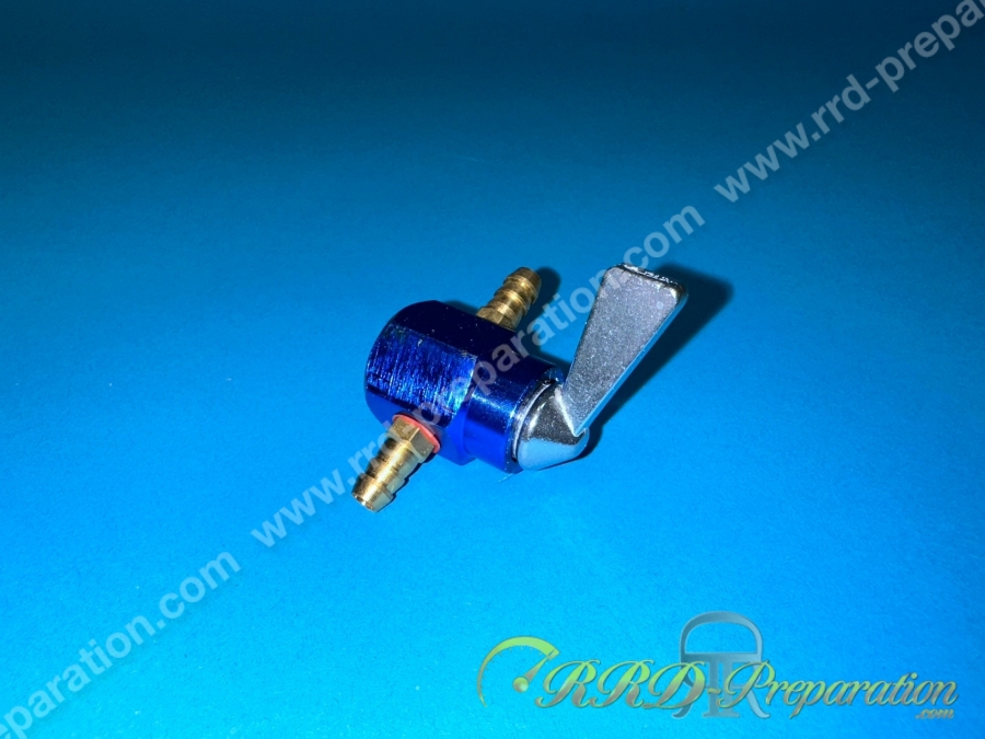 Robinet d’essence sur durite REPLAY universel Ø6mm, couleur au choix