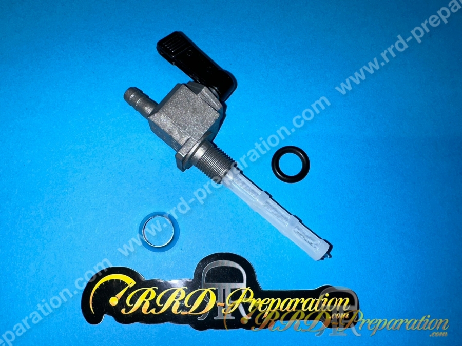 Robinet d'essence CGN sortie droite avec réserve bouton barre pour PEUGEOT 101, 102, 103, 104, 105 réservoir 3L7 Robinet d'essence CGN sortie droite avec réserve bouton barre pour PEUGEOT 101, 102, 103, 104, 105 réservoir 3L7