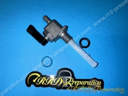 Robinet d'essence CGN sortie droite avec réserve bouton barre pour PEUGEOT 101, 102, 103, 104, 105 réservoir 3L7