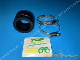 Manchon souple TOP PERFORMANCES TPR de liaison carburateur MIKUNI TM 24 / Pipe d'admission
