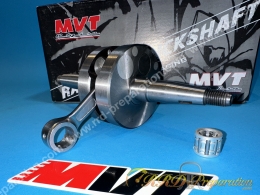 Vilebrequin, embiellage MVT SC SERVICE COURSE 43mm COMPETITION grosses soies Ø20mm G4, HYBRIDE... PEUGEOT 103 / MBK 51
