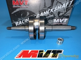 Vilebrequin, embiellage MVT SC SERVICE COURSE 43mm COMPETITION grosses soies Ø20mm G4, HYBRIDE... PEUGEOT 103 / MBK 51