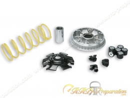 Variateur MALOSSI MULTIVAR (vario + ressort de poussée …) pour maxiscooter APRILIA SR 150 (INDIEN) et VESPA VXL 150