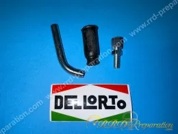 Kit de tube 40mm coudé 120° pour carburateur DELLORTO