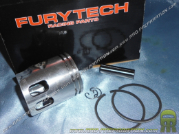 Piston FURYTECH bi-segments Ø40,2mm axe 10mm pour kit FURYTECH RS10 Pro 50cc sur scooter minarelli horizontal