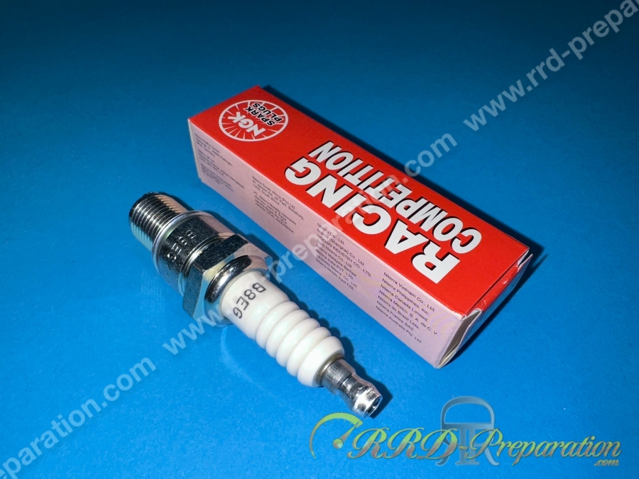Bougie culot long NGK Racing B8EG nickel compétition (indice moyen chaud)
