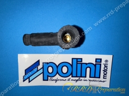 Anti-parasite de compétition POLINI Racing noir avec résistance pour bougie avec olive