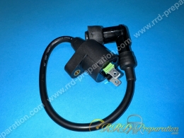 Kit bobine haute tension, câble + antiparasite résistif TNT pour Peugeot 103 et scooters Peugeot