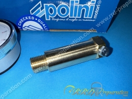 Pige de calage à manomètre (comparateur) POLINI pour réglage allumage (filetage Ø14mm) ou contrôle de pièces