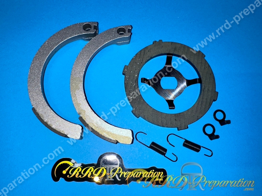Jeu de mâchoires + disque + ressorts d'embrayage CGN pour Peugeot 103 SP, MV, MVL, LM, VOGUE ... Jeu de mâchoires + disque + ressorts d'embrayage CGN pour Peugeot 103 SP, MV, MVL, LM, VOGUE ...