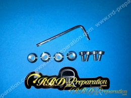 Jeu de 4 masses, contrepoids, masselottes CGN pour variateur d'origine sur Peugeot 103 SP, MV, MVL, LM, VOGUE...