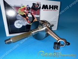 Vilebrequin, vilo, embiellage MALOSSI MHR course origine axe Ø10/12mm scooter minarelli vertical (booster, bws)