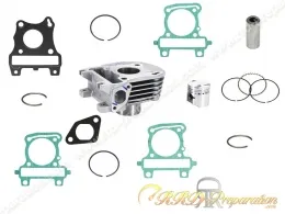Cylindre - piston avec segments, joints, axe, clips 50 ORIGINE pour scooter APRILIA SXR 50 4T à partir de 2021
