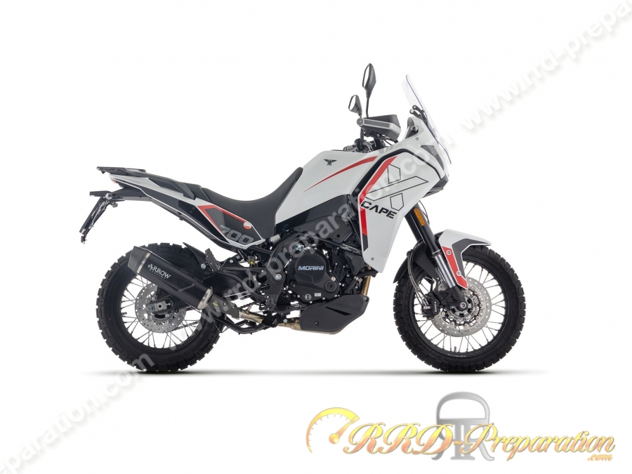 Silencieux d'échappement ARROW INDY RACE pour MOTO MORINI X-CAPE 700 à partir 2025 Silencieux d'échappement ARROW INDY RACE pour MOTO MORINI X-CAPE 700 à partir 2025