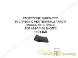 Pare-chaleur ARROW en carbone pour collecteur RACING pour MOTO MORINI  X-CAPE 700 à partir 2025