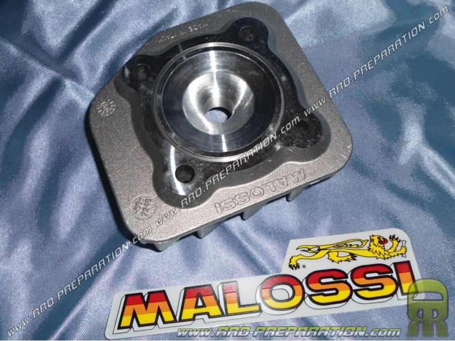 Culata Ø47mm para kit 70cc MALOSSI aluminio MHR replica y MALOSSI hierro fundido para minarelli aire horizontal (ovetto, neos,..